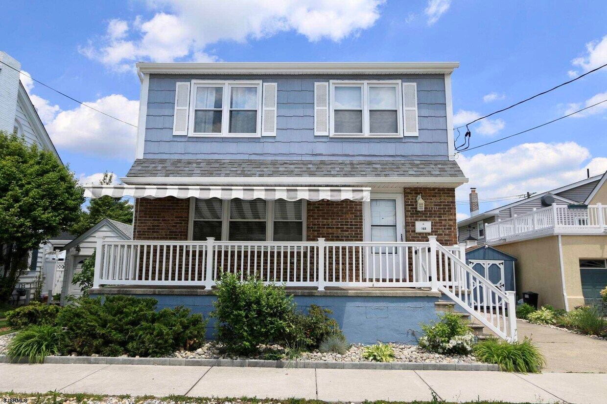 103 N Belmont Ave, Margate City, NJ 08402 House Rental in Margate