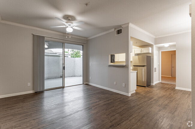 1BR, 1BA - 741SF - The Hills at Quail Run Apartment Homes