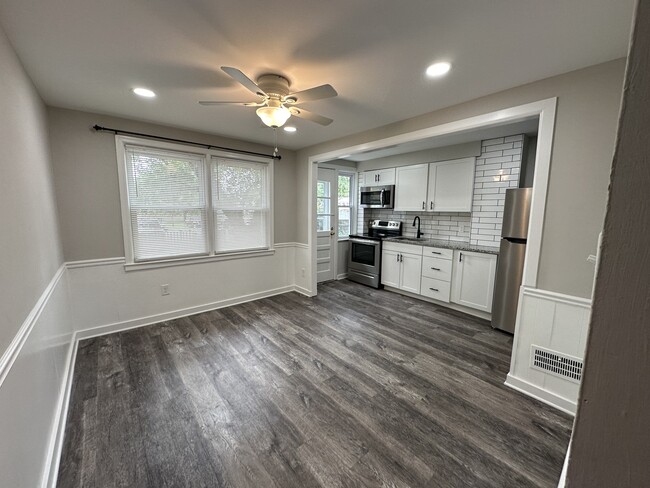 Renovated kitchen and dining - 1010 Baltimore Ave