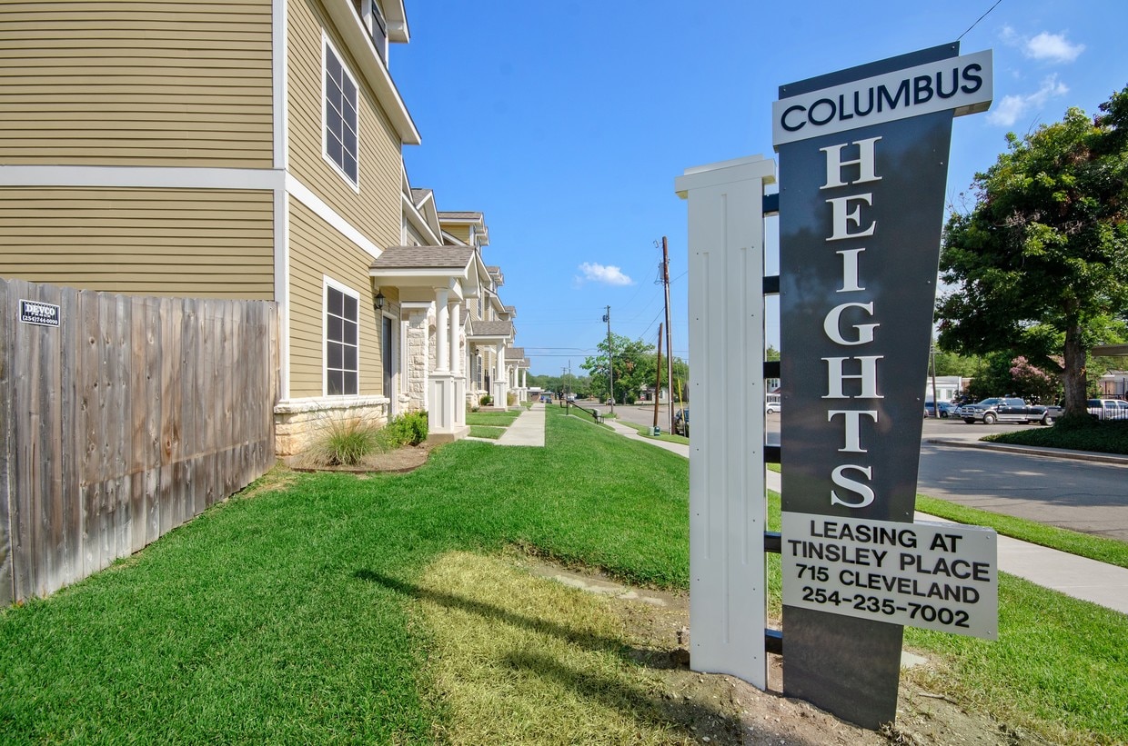 Columbus Heights Townhomes for Rent Waco, TX
