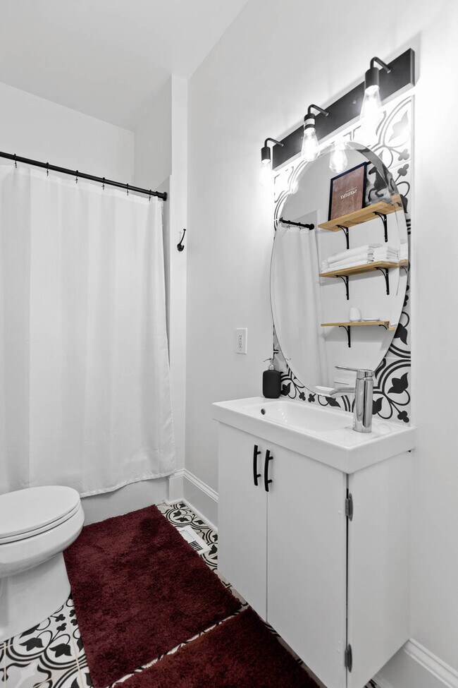 Updated bathroom - 2015 E 12th St