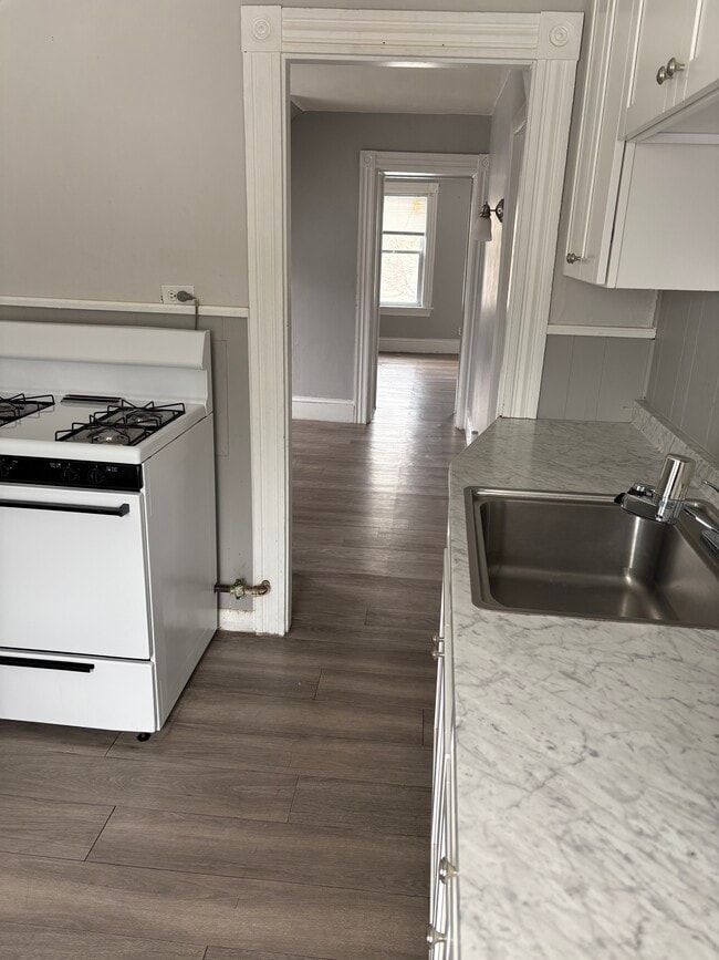 apt view from kitchen - 19 North Ave