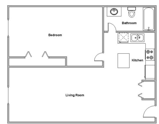 1HAB/1BA - Aspen Ridge