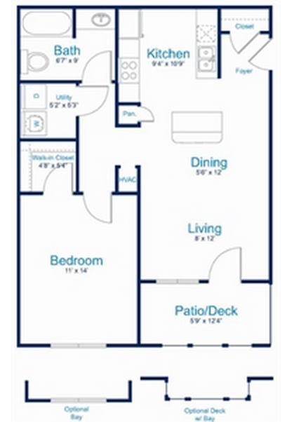 1HAB/1BA - Galleria Village