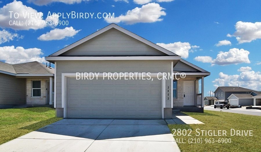 2802 Stigler Dr, San Antonio, TX 78109 House Rental in San Antonio