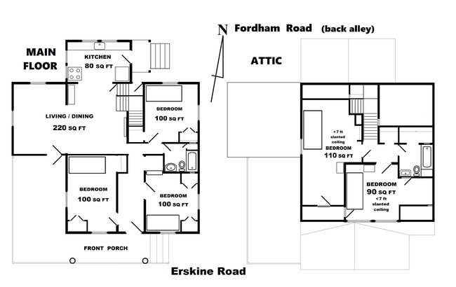 floorplan - 4812 Erskine Rd