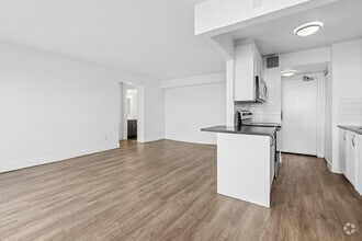 2BR, 1BA - 900SF - Kitchen/Living Room - 86 Cedar Street South
