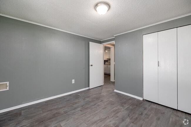 1BR, 1BA - 576SF - Bedroom - Harmony Park Apartments