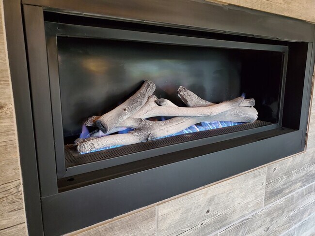 gas fireplace - 2707 NE Canyon Park Pl