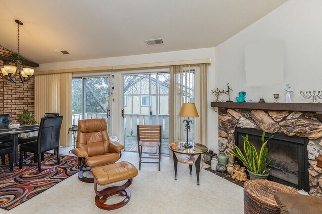 Fireplace - 227 Blossom Ct
