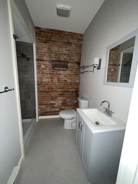 new bathroom features large walk in shower - 83 Main St