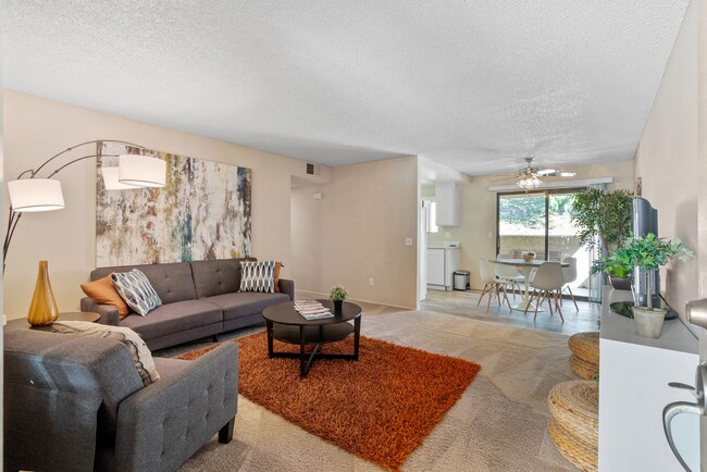 Open living space at River Oaks in Oceanside, CA - River Oaks