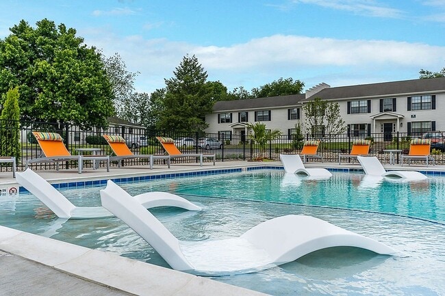 Resort-Style Pool at The Colony at the Oaks Apartments in Lexington, KY - The Colony at the Oaks