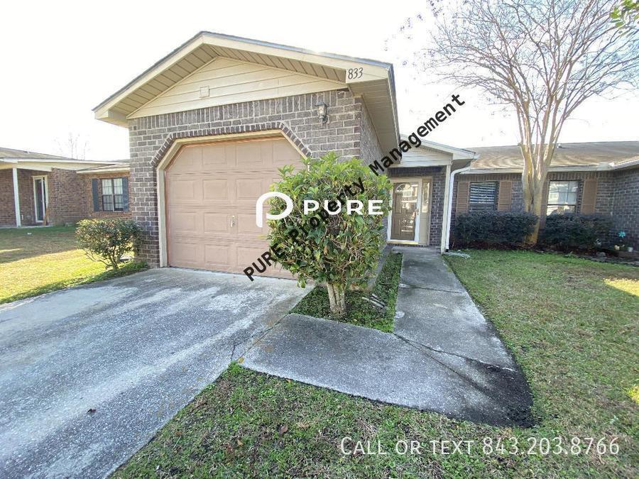 833 Winthrop St, Ladson, SC 29456 Townhome Rentals in Ladson SC