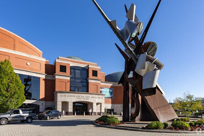 The Clay Center is a 240,000-square-foot facility dedicated to the arts.