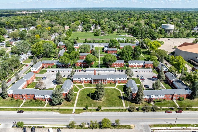 Aerial - Franklin Court Apartments