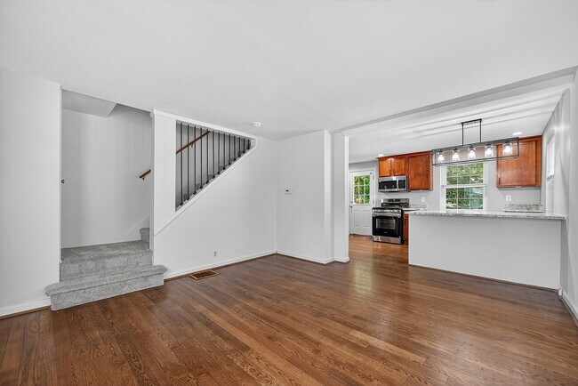 Entrada a las casas adosadas de Erie - Erie Townhomes