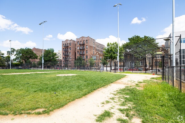 Julio Carballo Fields hosts local baseball games in Hunts Point.