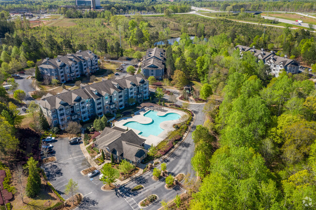 Aerial Photo - Stillwood Farms Apartments at Newnan