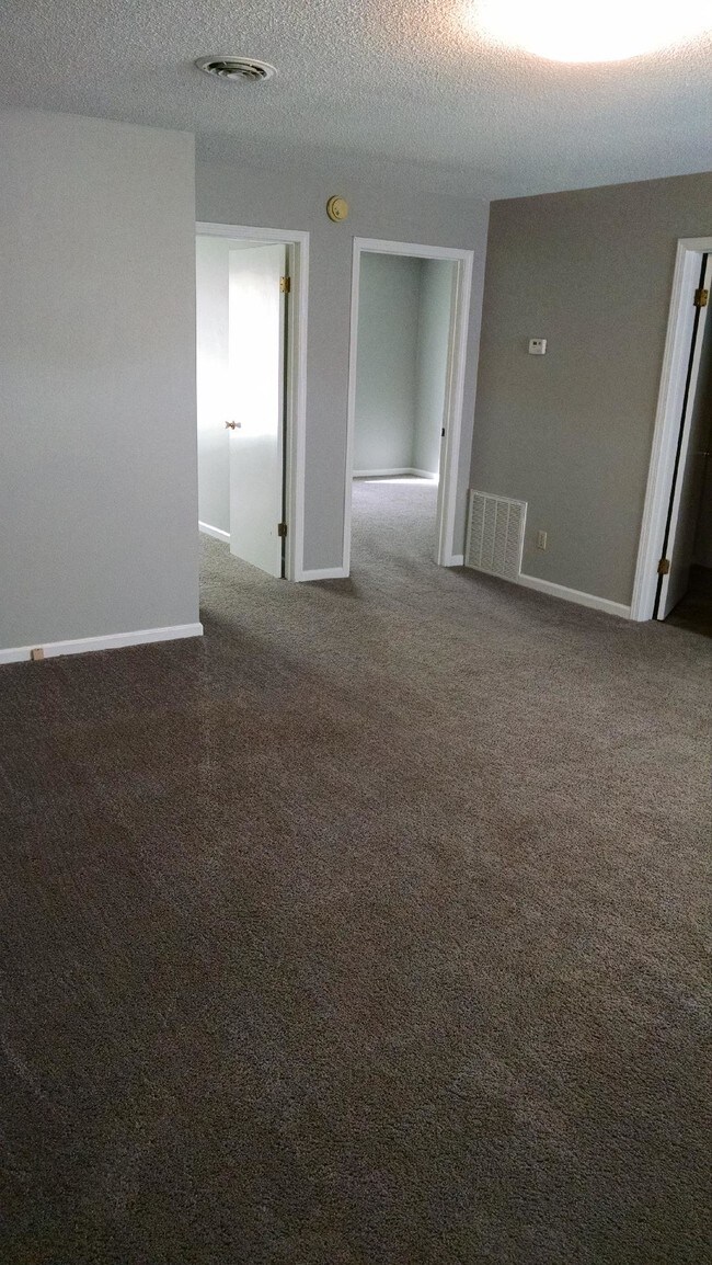 Living Room from front door - 529 Hutchens Rd