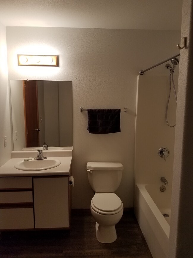 upstairs bath - 1616 Lake Elmo Dr