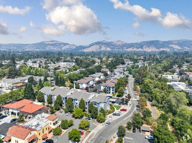 Contexto aéreo - Acacia at Santa Rosa Creek