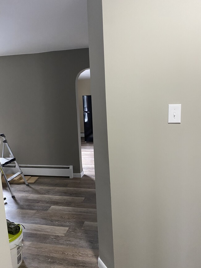 Living Room new floors, paint - 951 Carmalt St