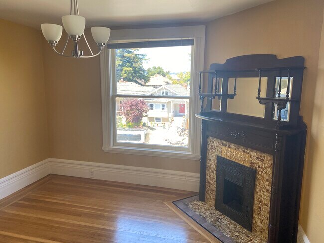 Decorative fireplace - 2212 Clinton Ave