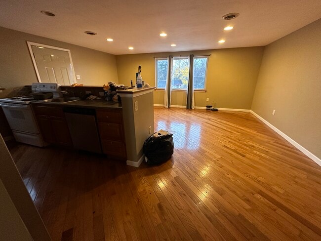 Kitchen and Living Room - 136 Clairton Blvd Apartments