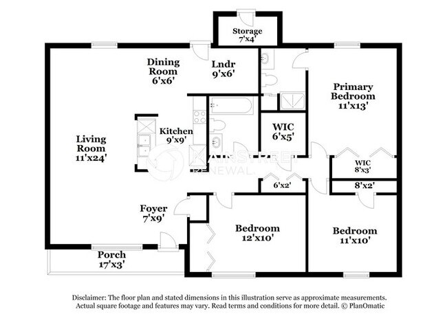 Building Photo - 3 Bedroom Pet-Friendly Home in Stone Mountain, GA with Main Street Renewal