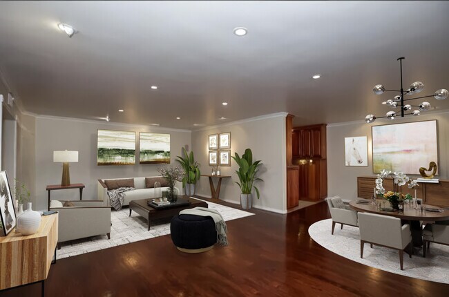 Sala de estar - 11970 Montana Ave