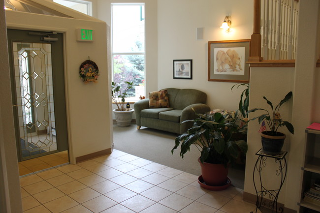 Secured entry and lobby - 100 21st Ave