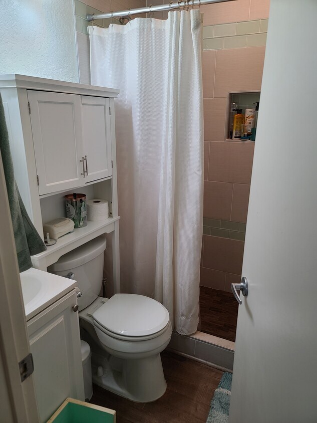 Hall bathroom sink to shower - 3400 Santa Maria Way