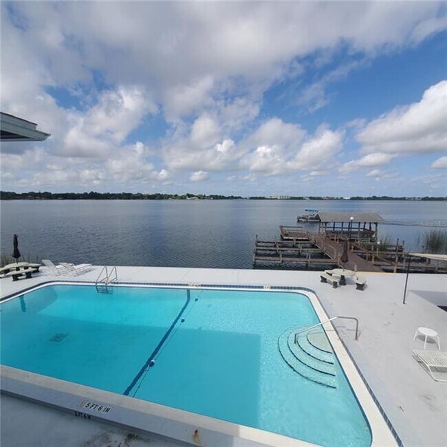Pool overlooking Lake Fairview - 4328 Edgewater Dr
