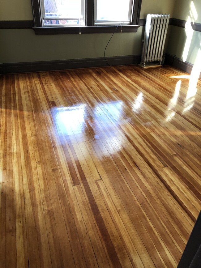 Hardwood floors thru out apt - 387 Van Duzer St