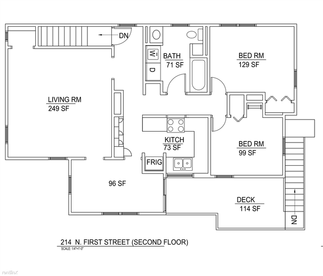 Building Photo - 2 br, 1 bath  - 214 N 1st St # 2