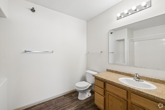 4BR, 3BA - 1,470SF - Primary Bathroom - Dakota Crossing Apartments