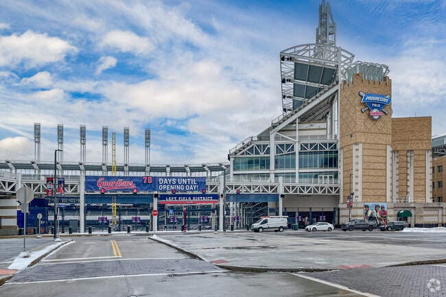 Guardians Stadium is where residents of Parma Heights can watch professional baseball games.
