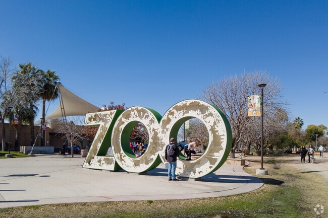 Families in Broadmoor-Broadway can spend their weekends at the Reid Park Zoo.