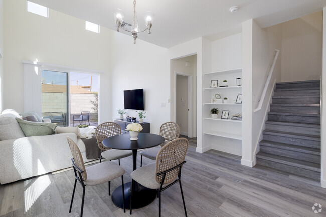 4BR, 3BA - 1,736SF - Dining and Living Room - Raymond Place Townhomes