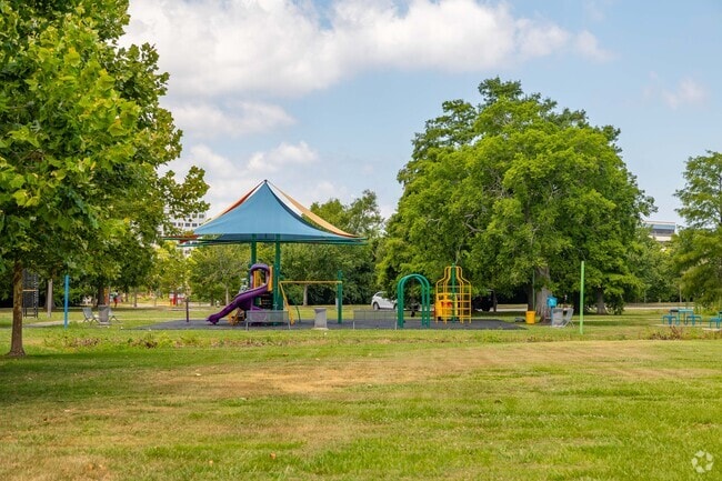 Joe Brown Memorial Park offers several playgrounds for Read Boulevard East children.