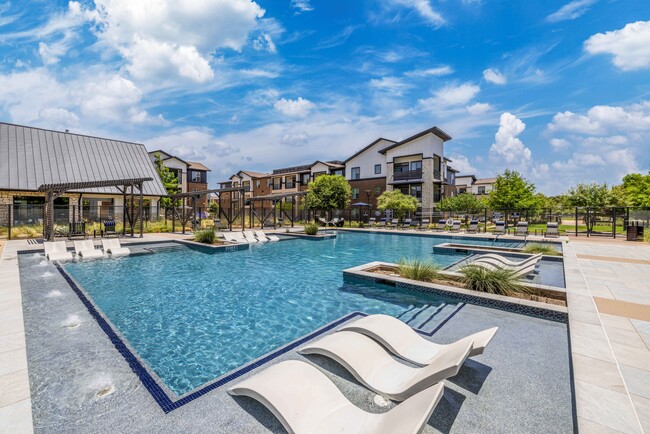 Resort Style Pool and Tanning Deck - 3Sixty Flats