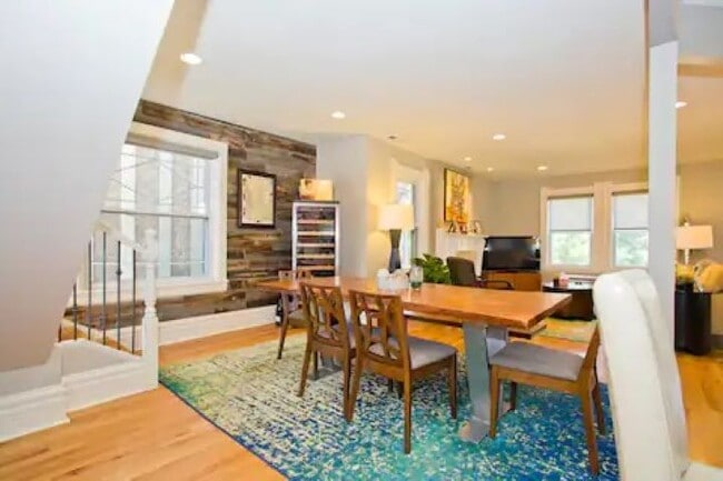 Open living area - perfect for family time and entertaining! - 1156 N Logan St