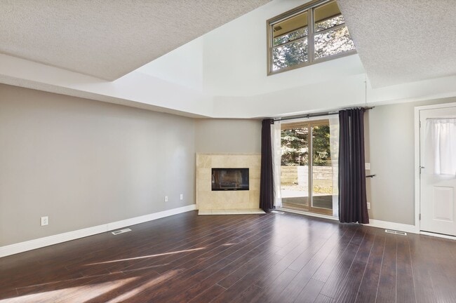 Patio Door and Vaulted Living Room - 18717 Clear View Ct