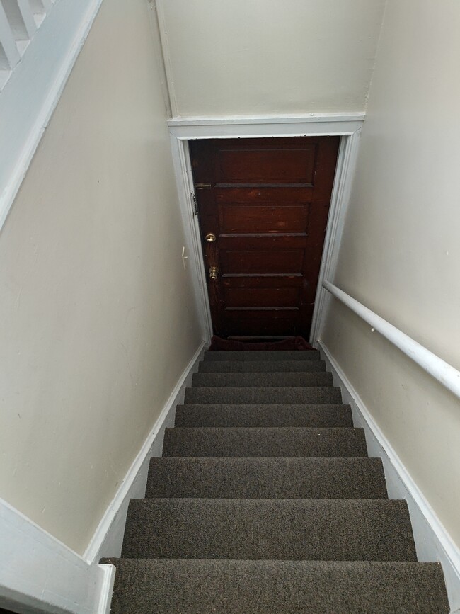 Stairs to apartment - 1050 Stuyvesant Ave