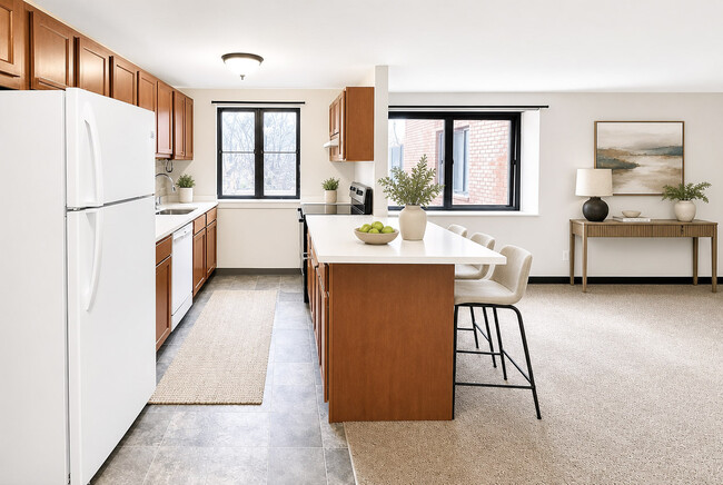 1-Bedroom (Staged) - Fieldbrook Apartments