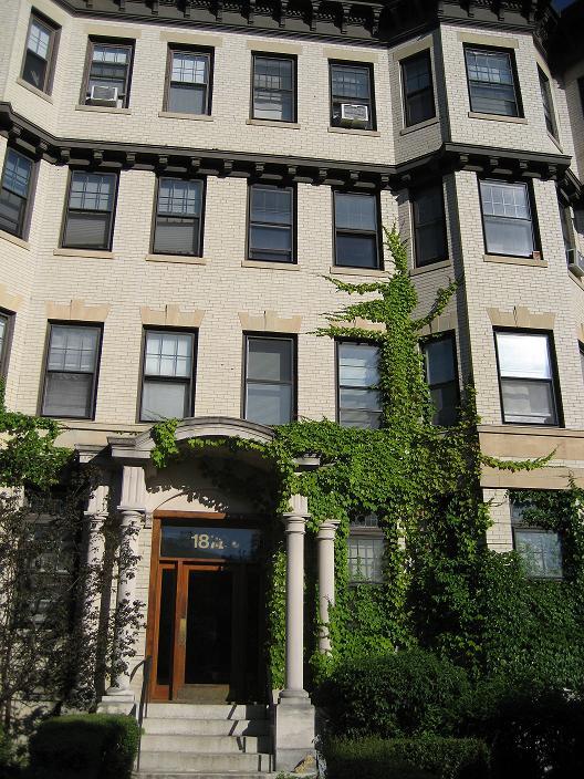 Front of building - 1872 Commonwealth Ave