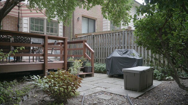 Back Porch and Patio - 313 Lynn Manor Dr