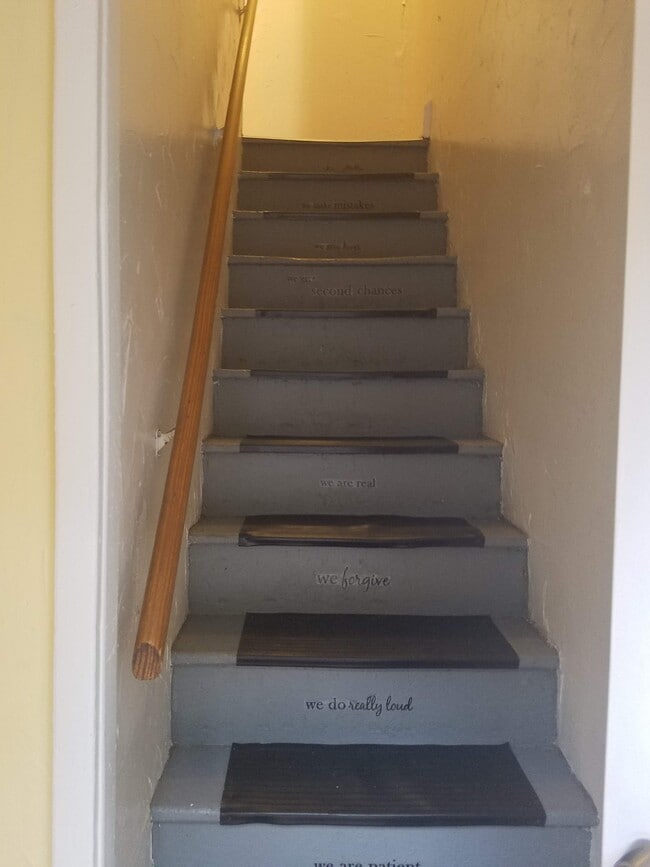 Stairs to second floor - 31 Shetucket Ave