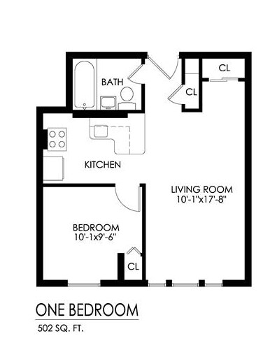 Hampton House – 1 Bedroom